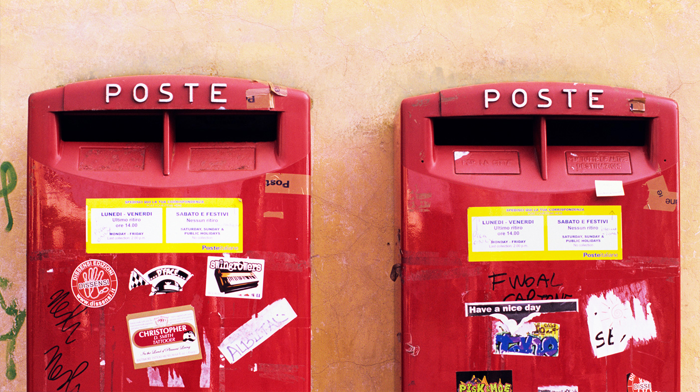 Italian post box